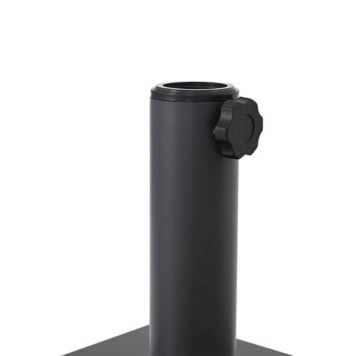 Podstawa do parasola na zewnątrz ciemno szary 45 x 45 x 31 cm na Arena.pl