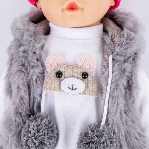 LALKA INTERAKTYWNA BOBAS KINDERPLAY MÓWI ŚMIEJE SIĘ PŁACZE UBRANKA na Arena.pl