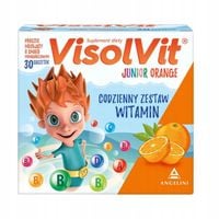 VisolVit Junior Orange 30 saszetek Odporność i Energia dzieci 3+