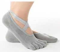 STOPKI Z PALCAMI DO YOGI ABS 8280 35-40 szary