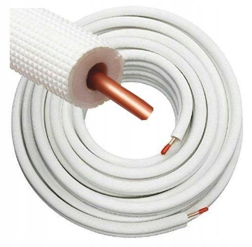 RURA MIEDZIANA W OTULINIE PREMIUM DO KLIMATYZACJI 1/4 CALA - 25 mb zdjęcie 1