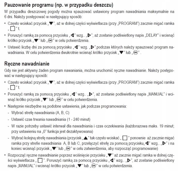 Sterownik nawadniania 3 SEKCJE na 3 węże automatyczne podlewanie zdjęcie 7
