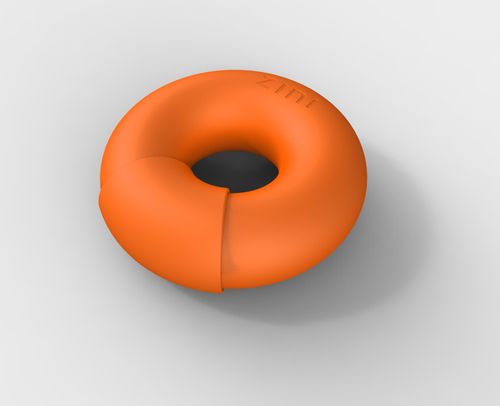 Stymulator ZINI - Donut Orange na Arena.pl