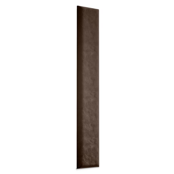 PANEL TAPICEROWANY BRĄZOWY WEZGŁOWIE 3D 90cm x 15cm zdjęcie 1