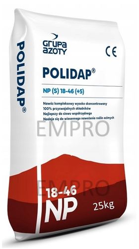 Fosforan Amonu, Polidap Polski nawóz, granulowany 20kg. na Arena.pl