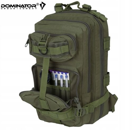 PLECAK WOJSKOWY TAKTYCZNY DOMINATOR SHADOW MIEJSKI GREEN ZIELONY OLIVE 30L na Arena.pl