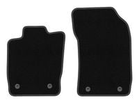 Dywaniki przednie welurowe czarne do: Audi A1 8X 2010- hatchback