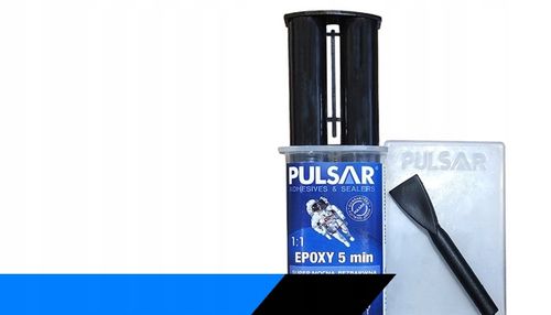 KLEJ EPOKSYDOWY DWUSKŁADNIKOWY PULSAR SZYBKOSCHNĄCY BEZBARWNY 5 MINUT 25 ml na Arena.pl