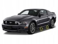 Ford Mustang 2005-2014 - Listwy chrom boczne drzwi chromowane