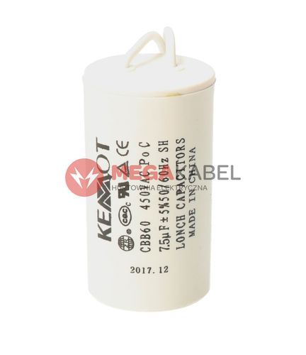 Kondensator rozruchowy 7,5uF 450V Kemot URZ3129 na Arena.pl