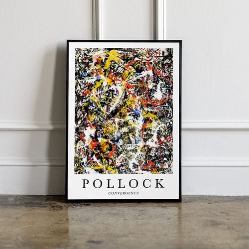 Plakat cyfrowy do wydruku pollock na Arena.pl