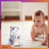 Gadający chomik interaktywny chomik przedrzeźniacz gaduła zabawka maskotka