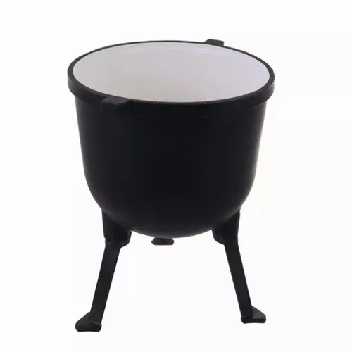 Kociołek żeliwny emaliowany garnek myśliwski 11 L na Arena.pl