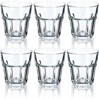 Zestaw 6 Szklanek 230ml Szklanki Do Napojów Drink