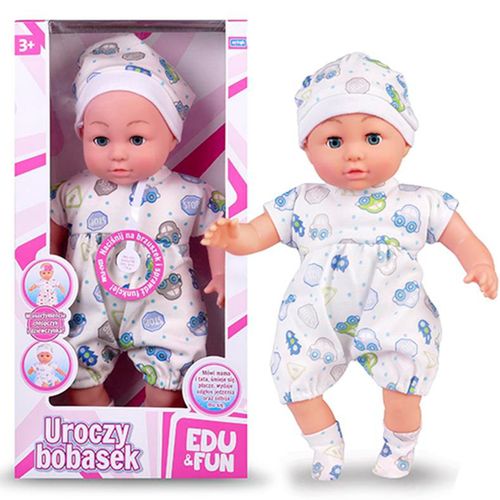EDU&FUN LALKA UROCZY BOBASEK 38cm na Arena.pl
