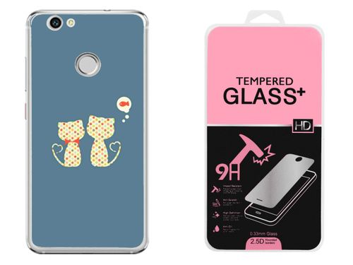 HUAWEI NOVA | Etui smartfon CASE + Szkło na Arena.pl