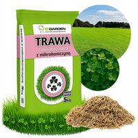 Trawa Samonawożąca 5KG Z MIKROKONICZYNĄ Koniczyna Odporna na suszę 200m2