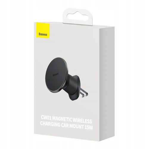 BASEUS MAGNETYCZNY UCHWYT SAMOCHODOWY Z ŁADOWARKĄ MAGSAFE DO IPHONE 15W na Arena.pl