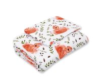 komplet pościeli dla niemowląt z wypełnieniem 2-cz 75x100cm newborn