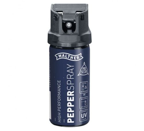 Gaz pieprzowy WALTHER PROSECUR OC UV spray - 53 ml - strumień punktowy na Arena.pl