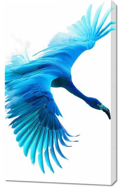 Obraz 60x100cm Błękitny Lot zdjęcie 1