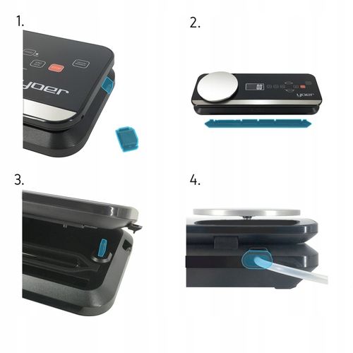 Zgrzewarka próżniowa Pakowarka żywności Yoer AUTOMATYCZNA +Pojemniki +WAGA na Arena.pl