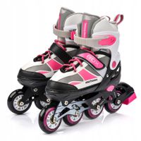 Rolki regulowane rekreacyjne ABEC-7 kółka PU Meteor Rox rozmiar S 30-33