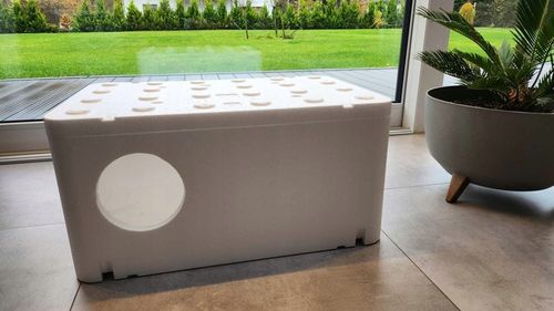 Duży Domek wiosenny budka dla kota styropianowy Box 60x40x30cm KB na Arena.pl