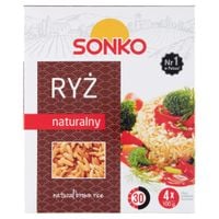 Sonko Ryż naturalny 400 g (4 x 100 g)