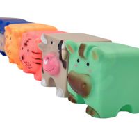 DLA DZIECI KLOCKI SENSORYCZNE ZWIERZĄTKA