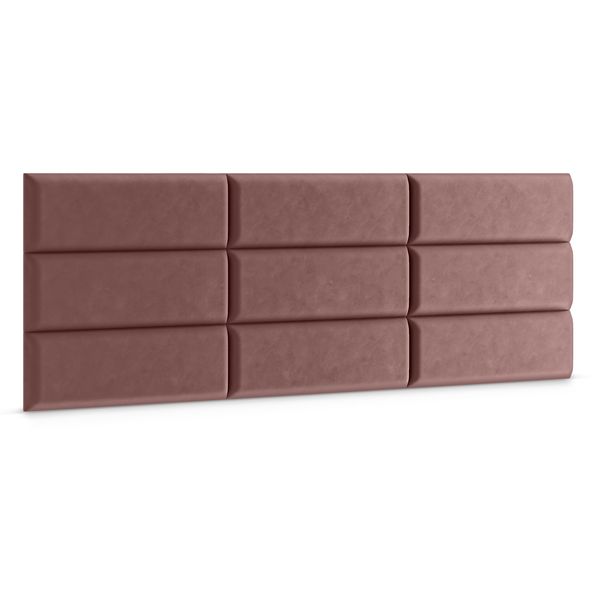 PANELE TAPICEROWANE ŚCIENNE WEZGŁOWIE 3D 50cm x 15cm zdjęcie 2