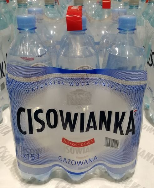 Cisowianka 1,5l gazowana - karton - Arena.pl