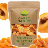MORELE SUSZONE CAŁE wysoka Jakość 1000 g Morela Suszona BEZ CUKRU 1 kg