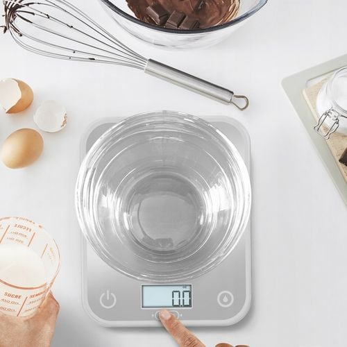 Waga kuchenna spożywcza TEFAL OPTISS srebrna 5 kg na Arena.pl