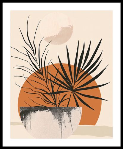 Plakat 40x50cm Palmowy Zachód na Arena.pl