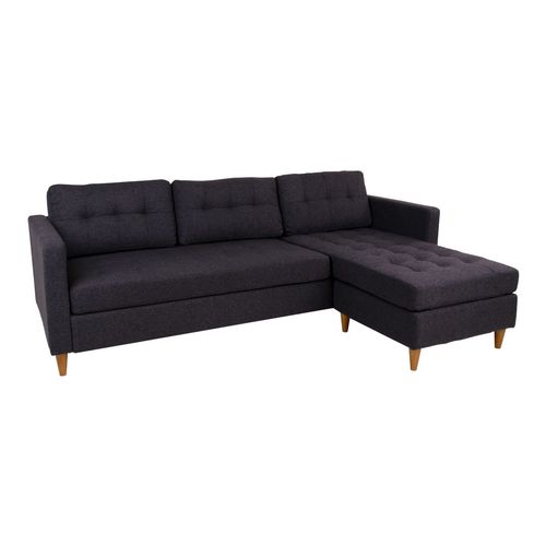 Czarny sofa narożna  Marino na Arena.pl