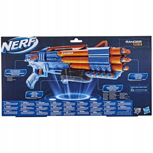 SHOTGUN NERF ELITE 2.0 RANGER PD-5 F4186 STRZAŁKI na Arena.pl