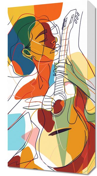 Obraz 30x60cm Wewnętrzna Muza zdjęcie 1