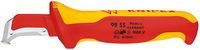 nóż do ściągania izolacji ze stopką prowadzącą 180mm - kn 98 55