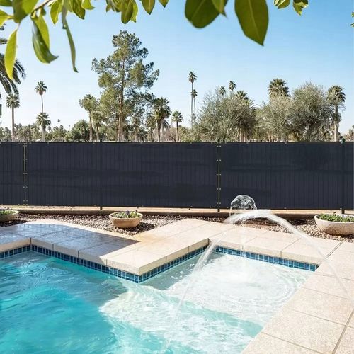 SIATKA CENIUJĄCA NA PŁOT 1,5X25M MASKUJĄCA GRAFIT na Arena.pl