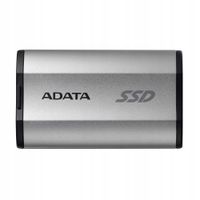 ADATA Dysk SSD External SD810 4TB USB3.2C 20Gb/s Srebrny
