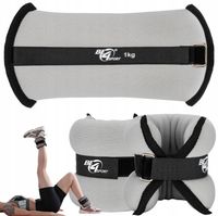 OBCIĄŻNIKI CIĘŻARKI NA KOSTKI NADGARSTKI RĘCE NOGI 2x1KG ZESTAW DO