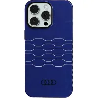 audi iml magsafe case iphone 15 pro max 6.7 niebieski/navy blue