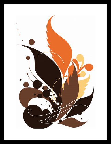 Plakat 21x29,7cm Ognie Jesienne na Arena.pl