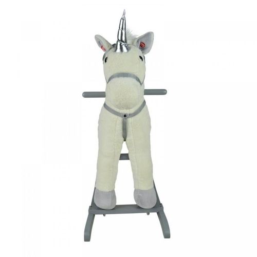 Infantastic Jednorożec na biegunach - srebrny 84 x 31 x 76 c na Arena.pl