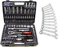 ZESTAW KLUCZY NASADOWYCH NARZĘDZIOWY KLUCZE NASADOWE 108+ 6-22mm 12 SZT