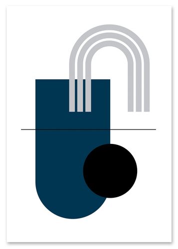 Plakat minimalistyczny 29,7x42 cm A3 na Arena.pl