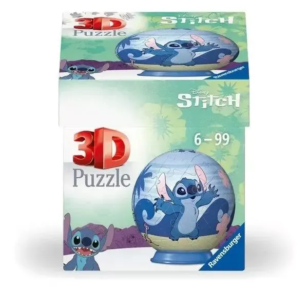 Puzzle 3D Kula: Stitch 1 zdjęcie 1