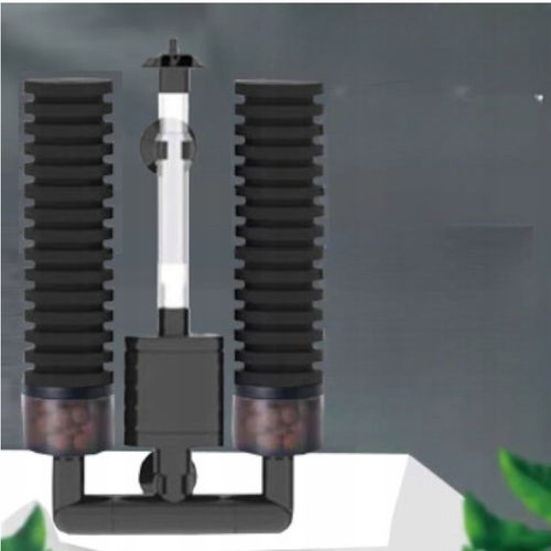 Filtr Gąbkowy Do Akwarium JF-160B z pompą 350l/h z Pojemnikami na Wkłady na Arena.pl