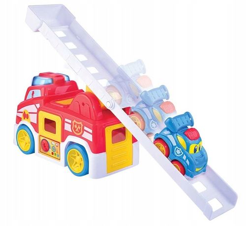 Dumel EKIPA RATOWNICZA ZBYSIA INTERAKTYWNY WÓZ STRAŻ POŻARNA i 2 AUTKA na Arena.pl